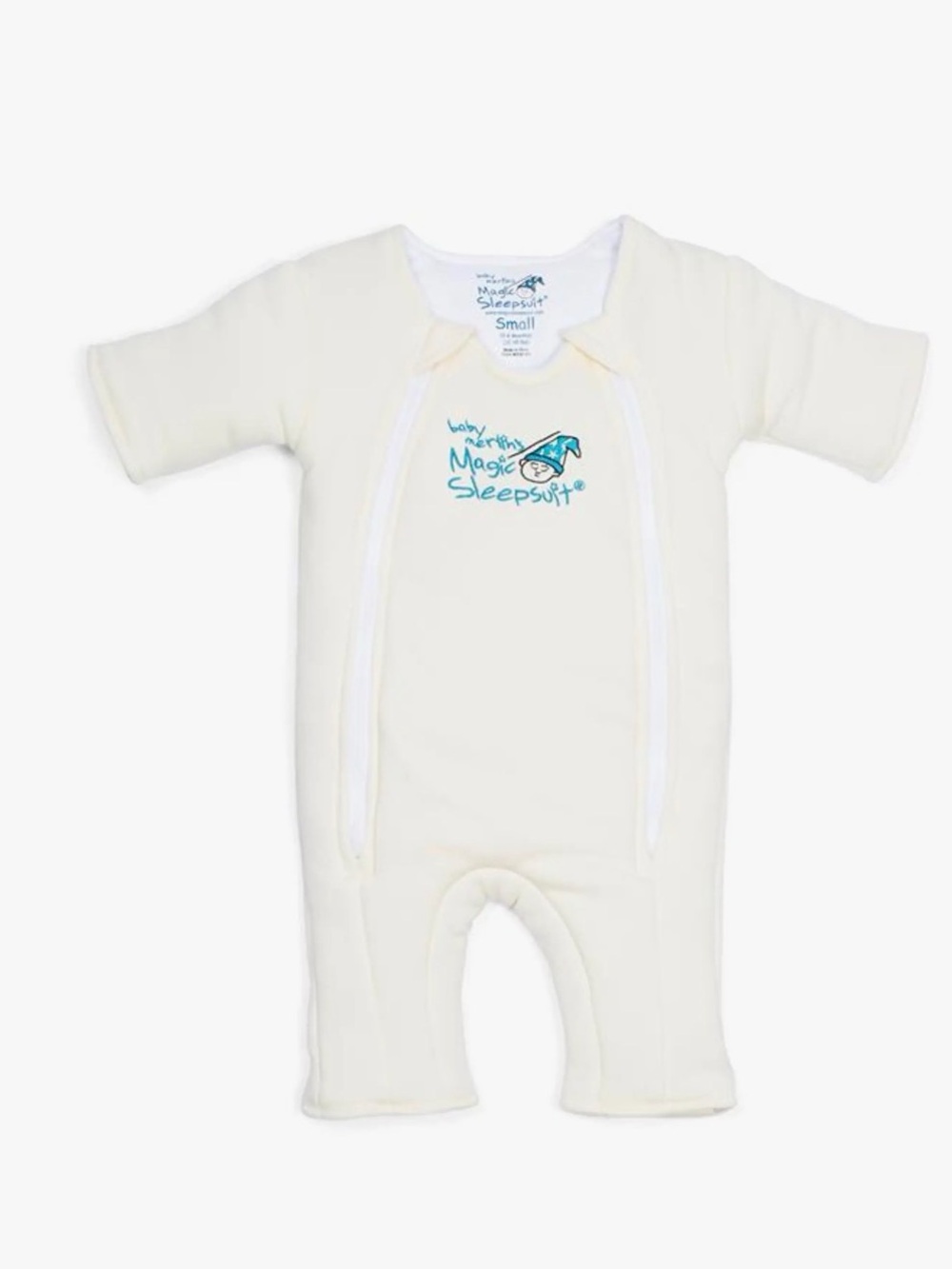 Baby Merlin 100% Cotton Magic Sleepsuit size small 3-6 months 12-18 lbs NWT